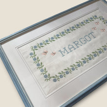 Load image into Gallery viewer, Nells Archdale Embroidered Art- Butterflies Pink