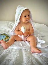 Load image into Gallery viewer, Hooded Baby Towel - Blue Aquarium - Nells Archdale