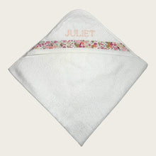 Load image into Gallery viewer, Hooded Baby Towel - Pink Aquarium - Nells Archdale