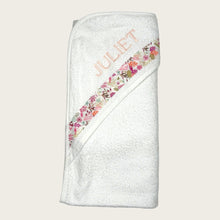 Load image into Gallery viewer, Hooded Baby Towel - Pink Aquarium - Nells Archdale