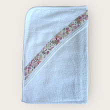 Load image into Gallery viewer, Hooded Baby Towel - Pink Aquarium - Nells Archdale