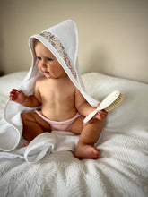 Load image into Gallery viewer, Hooded Baby Towel - Pink Aquarium - Nells Archdale