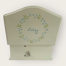 Load image into Gallery viewer, Musical Ballerina Box - Blue Garland - Nells Archdale
