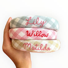 Load image into Gallery viewer, Copy of Nells Archdale Hairband - Hand Embroidered - Nells Archdale
