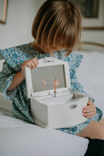 Load image into Gallery viewer, Musical Ballerina Box - Blue Garland - Nells Archdale