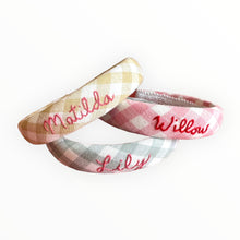 Load image into Gallery viewer, Nells Archdale Hairband - Camel - Hand Embroidered - Nells Archdale