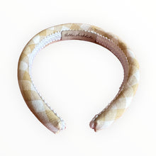 Load image into Gallery viewer, Nells Archdale Hairband - Camel - Hand Embroidered - Nells Archdale