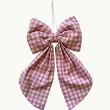 Load image into Gallery viewer, Large Hanging Bow - Pink
