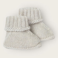 Load image into Gallery viewer, Cashmere Baby Booties - Mist - Nells Archdale
