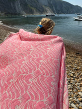 Load image into Gallery viewer, Hammam Beach Towel – Pink Fish - Nells Archdale
