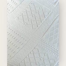 Load image into Gallery viewer, Patterned Knitted Baby Blanket - Nells Archdale
