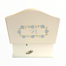 Load image into Gallery viewer, Musical Ballerina Box - Blue Floral - Nells Archdale
