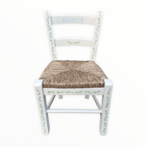 Rush Seat Chair | Cornflowers and Fairies - Nells Archdale